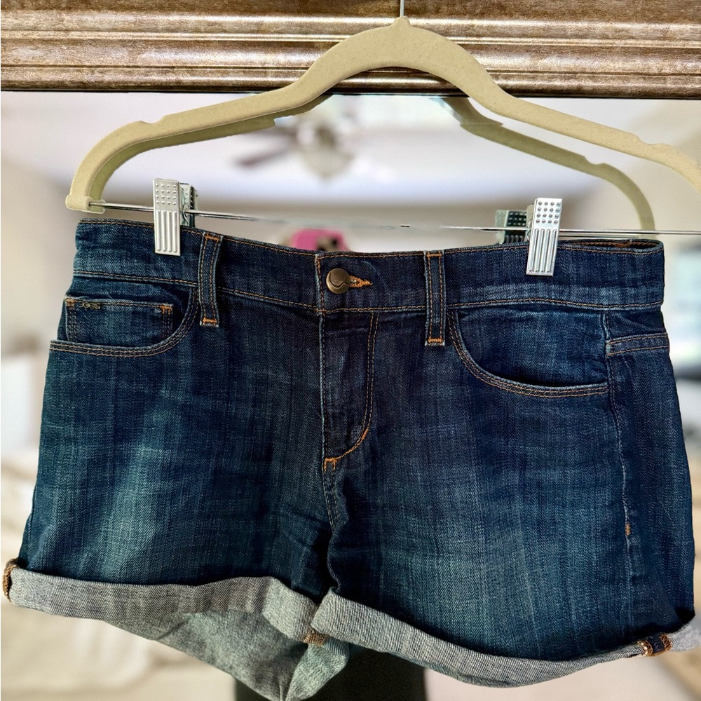 Joe's Jeans Blue Jean Shorts with Folded Hem